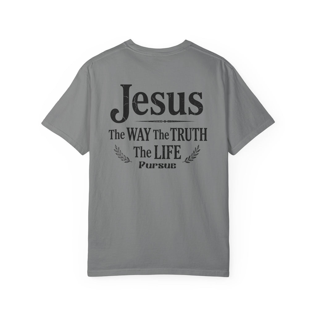 Christian Cross T-Shirt — Jesus: The Way The Truth The Life