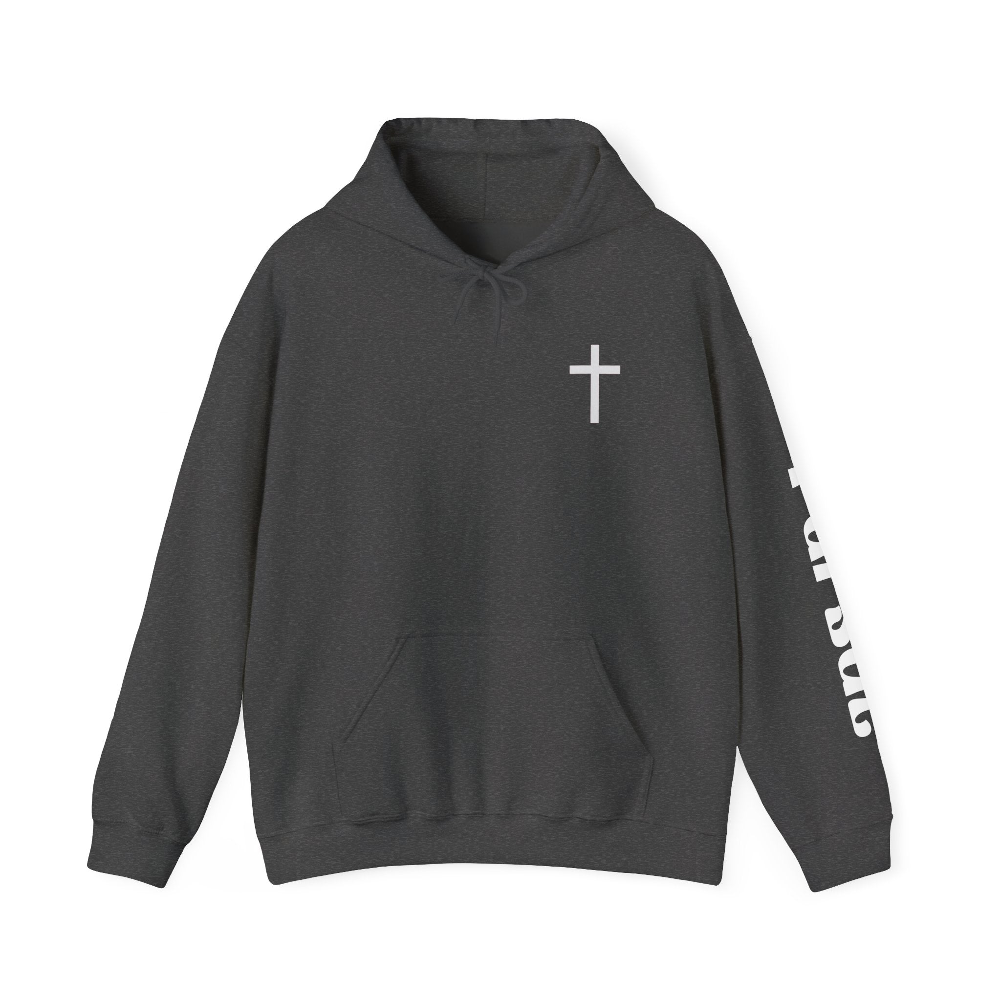 Pursue Cross Hoodie - Christian Cross Pullover