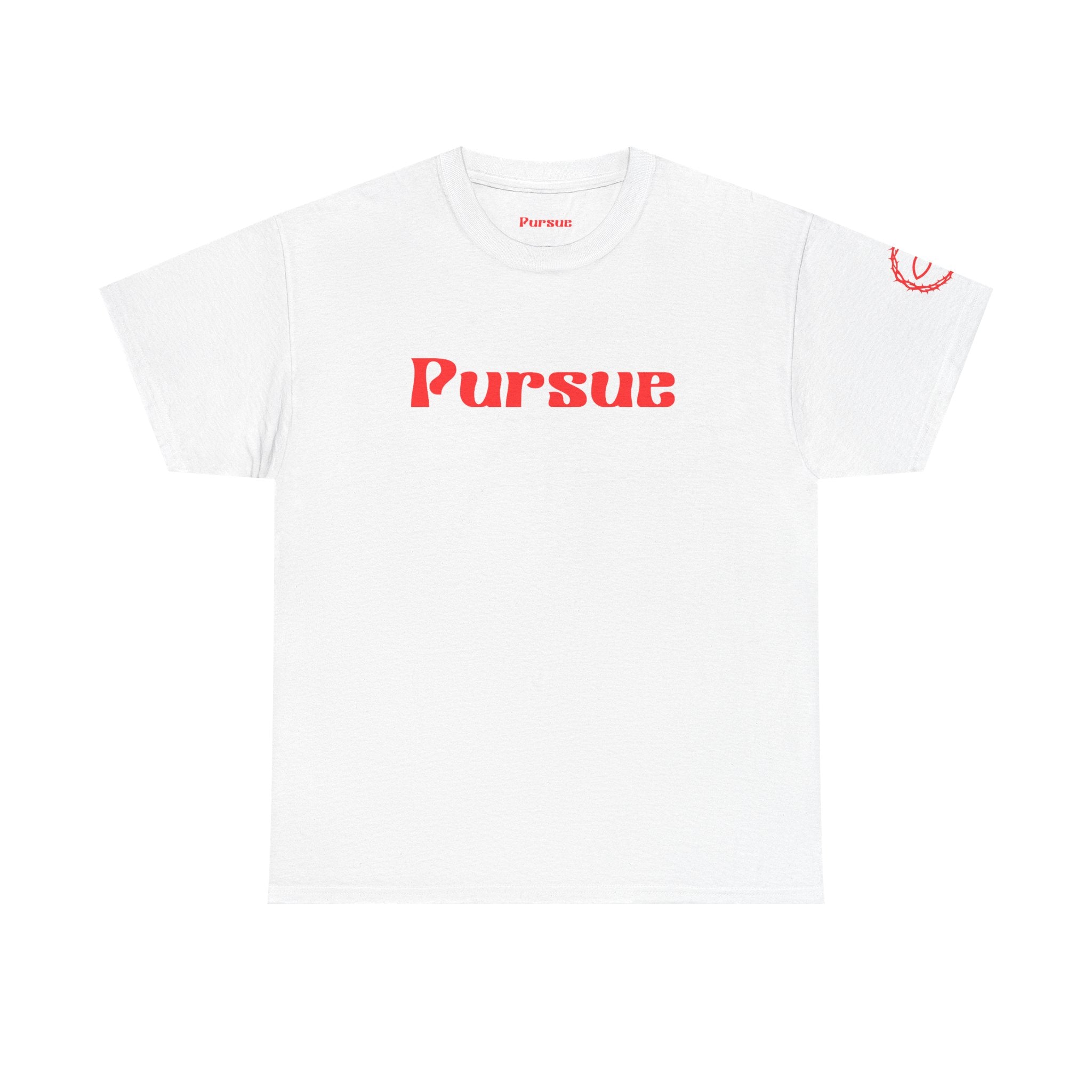 Pursue Logo - Unisex Heavy Cotton Tee