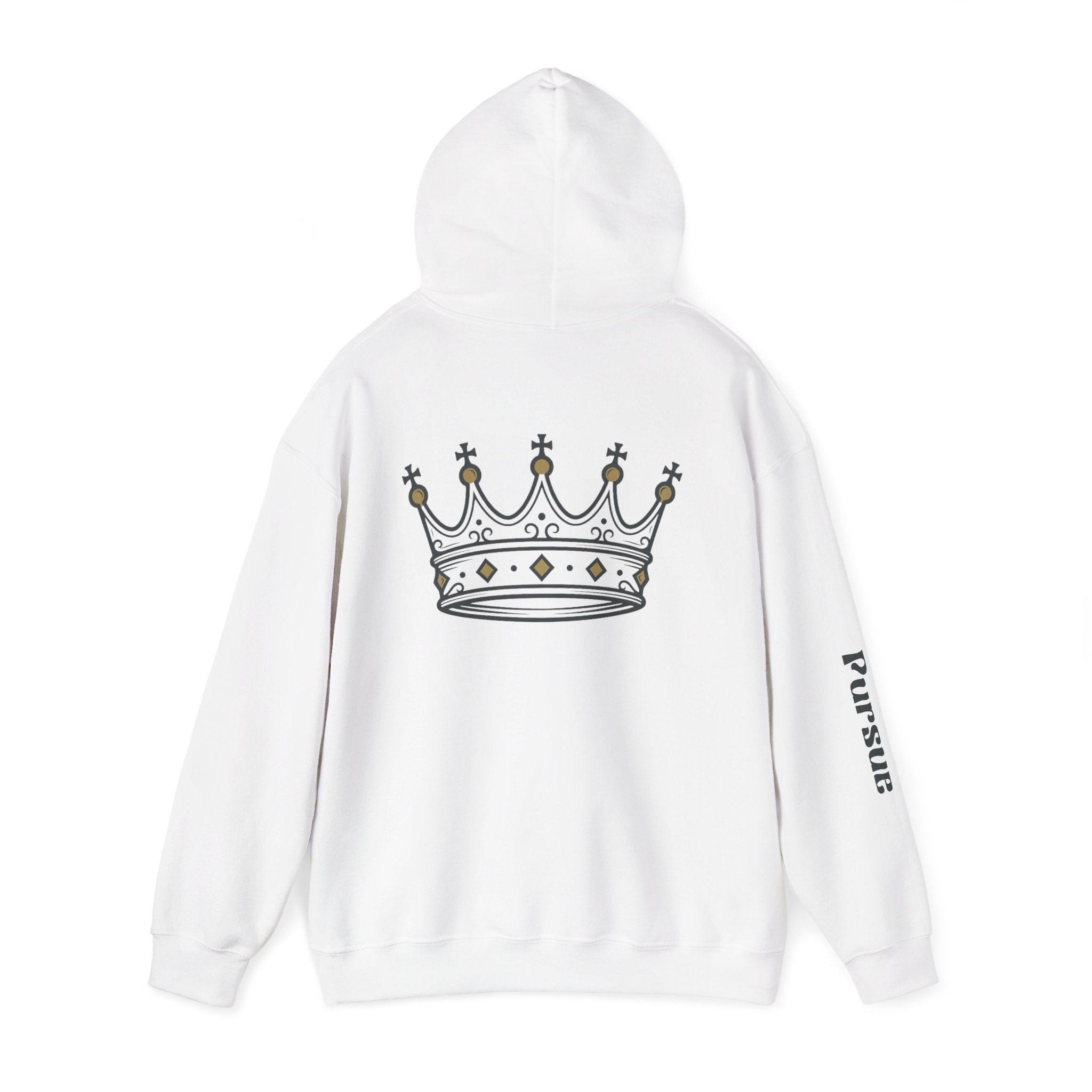 Galatians 4:7 'Heir to the King' Crown Hoodie — Inspirational Christian Graphic Sweatshirt