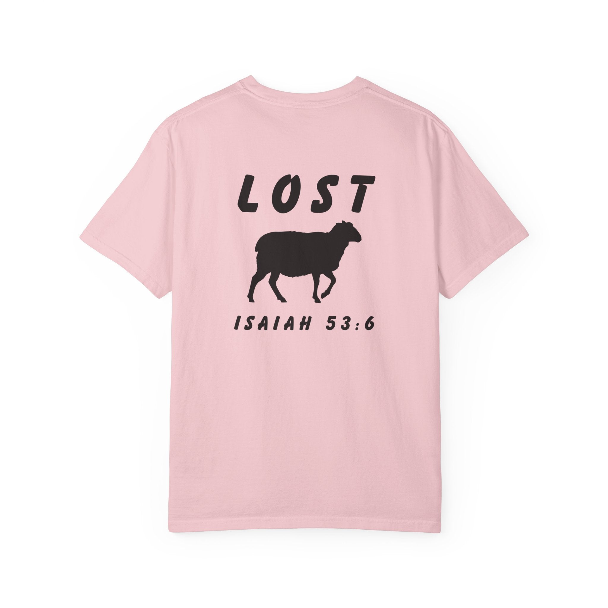 Pursue "Lost" Sheep T-Shirt — Isaiah 53:6 Christian Graphic Tee