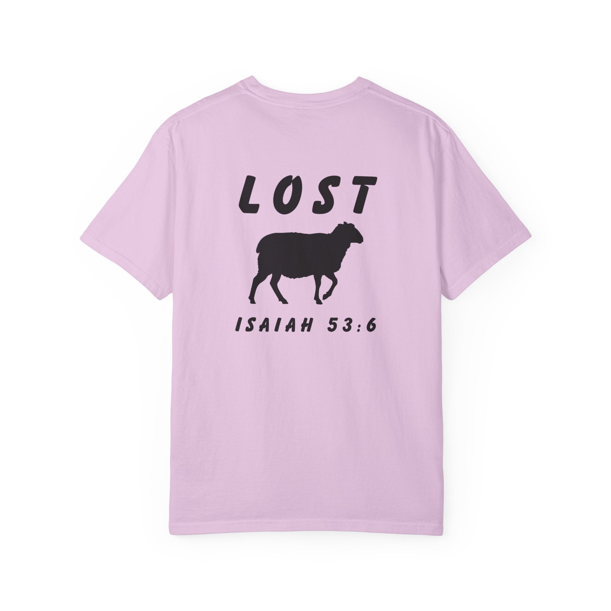 Pursue "Lost" Sheep T-Shirt — Isaiah 53:6 Christian Graphic Tee