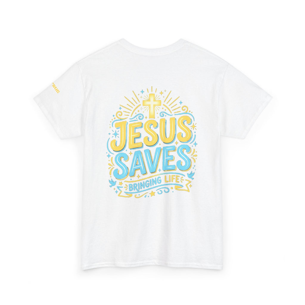 Jesus Saves T-Shirt — Inspirational Christian Tee