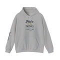 Galatians 4:7 'Heir to the King' Crown Hoodie — Inspirational Christian Graphic Sweatshirt