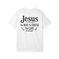 Christian Cross T-Shirt — Jesus: The Way The Truth The Life