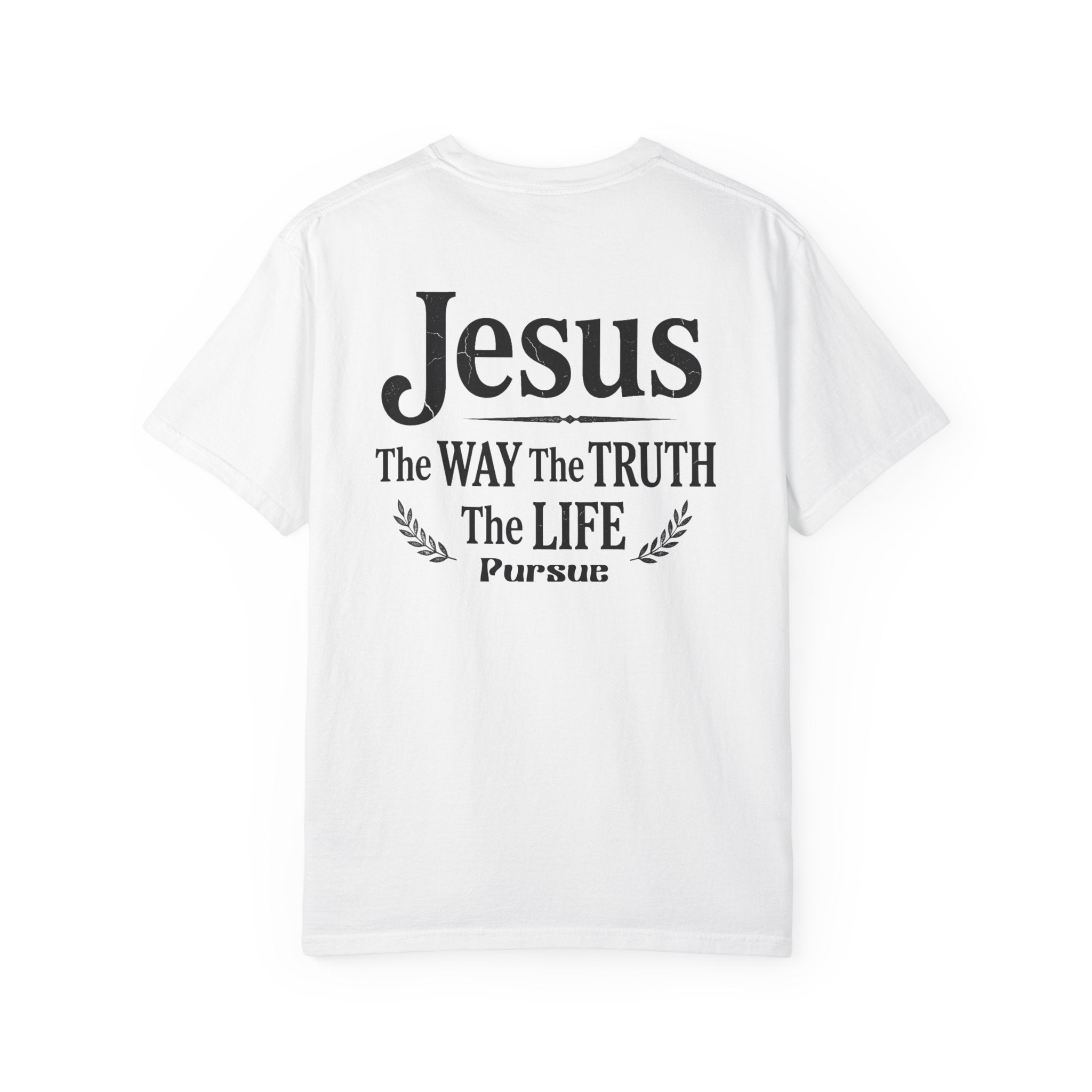 Christian Cross T-Shirt — Jesus: The Way The Truth The Life