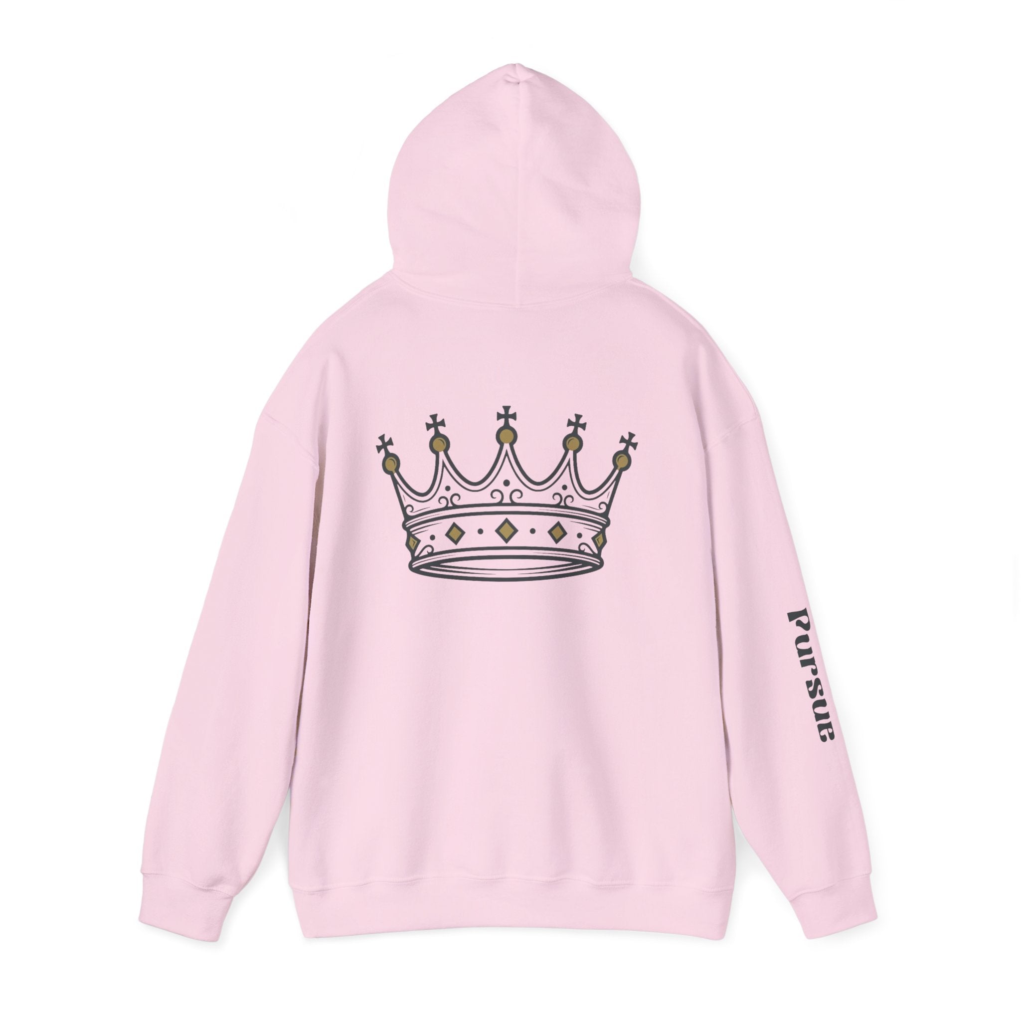 Galatians 4:7 'Heir to the King' Crown Hoodie — Inspirational Christian Graphic Sweatshirt