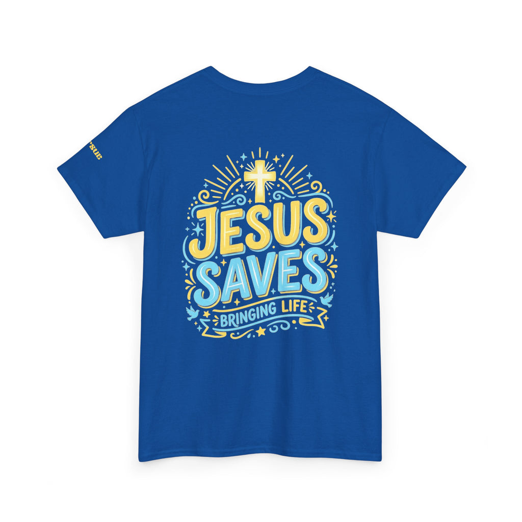 Jesus Saves T-Shirt — Inspirational Christian Tee