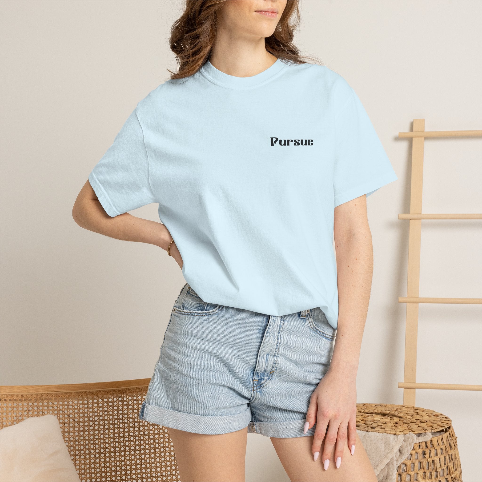 Faith Over Fear T-Shirt — "Faith" Cross Design (Psalm 118:6)