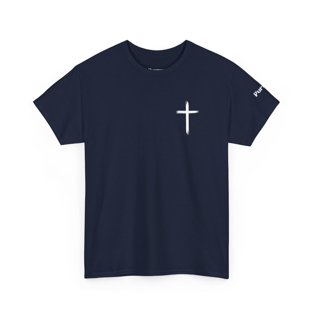 Faith Over Fear Tee — Christian Cross Graphic T-Shirt (Psalms 118)