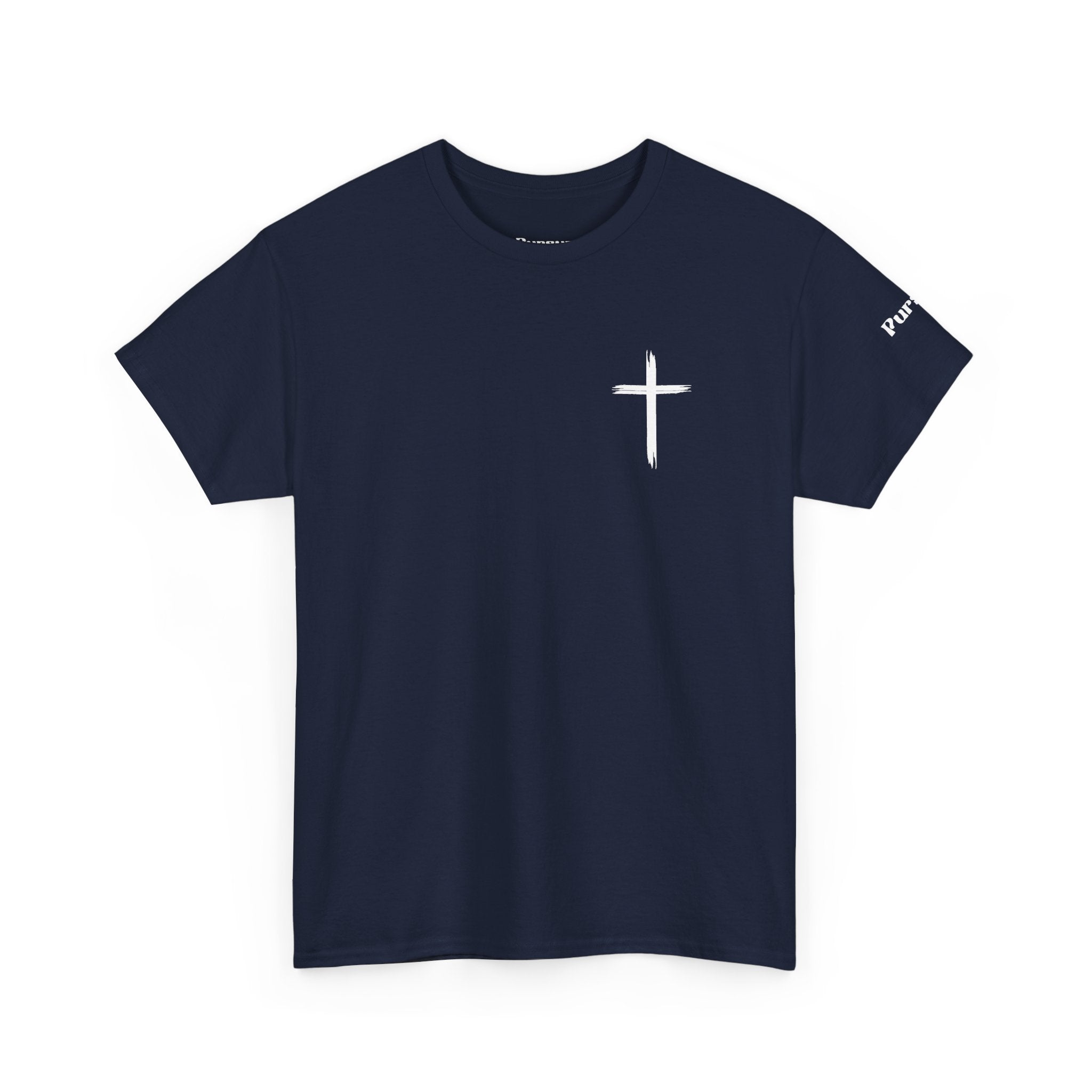 Faith Over Fear Tee — Christian Cross Graphic T-Shirt (Psalms 118)