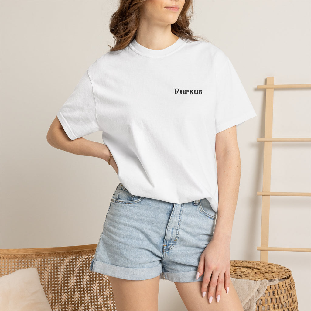 Faith Over Fear T-Shirt — "Faith" Cross Design (Psalm 118:6)