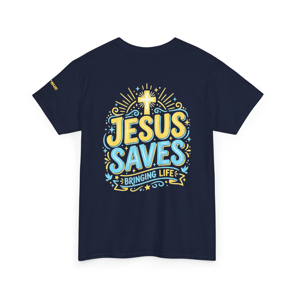 Jesus Saves T-Shirt — Inspirational Christian Tee