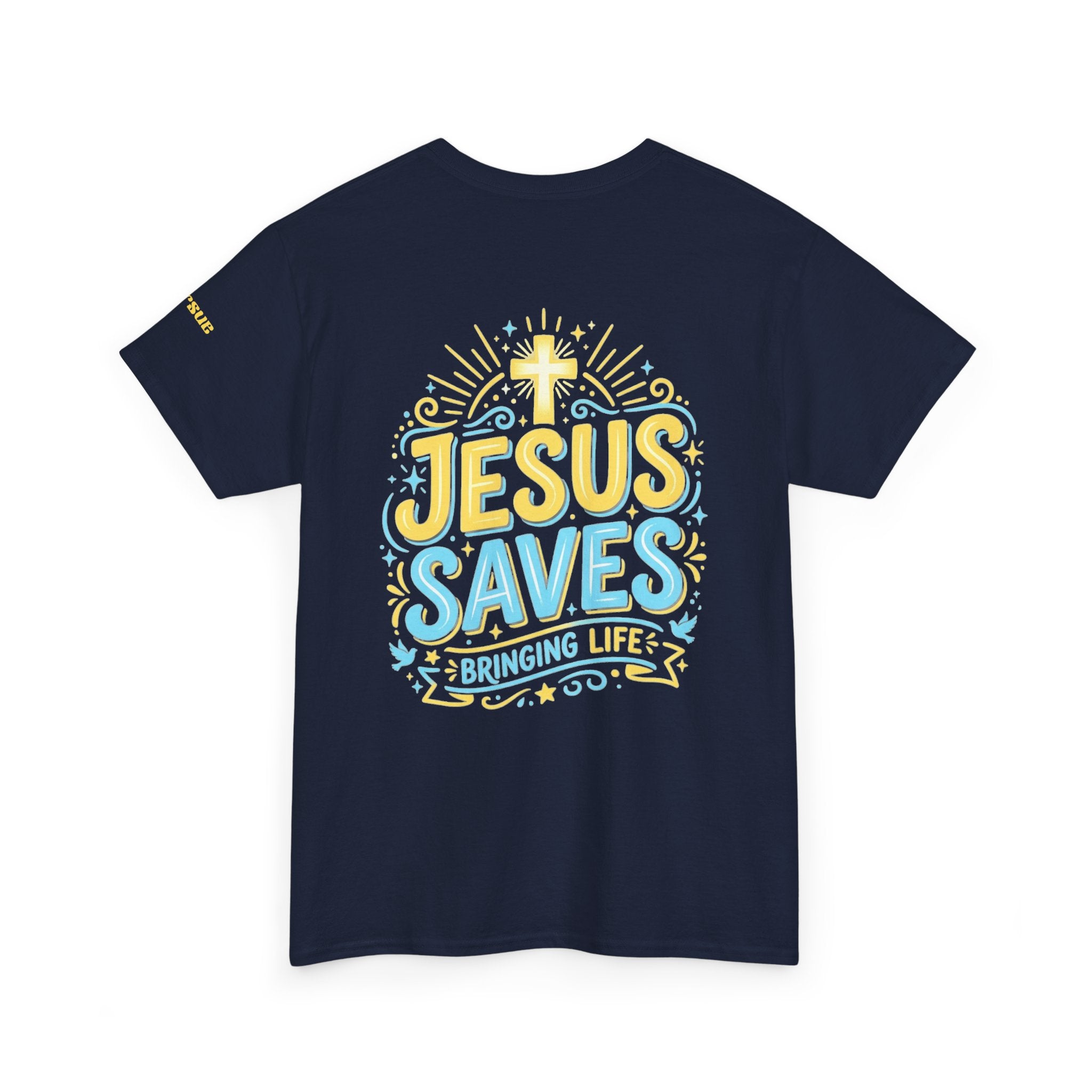 Jesus Saves T-Shirt — Inspirational Christian Tee