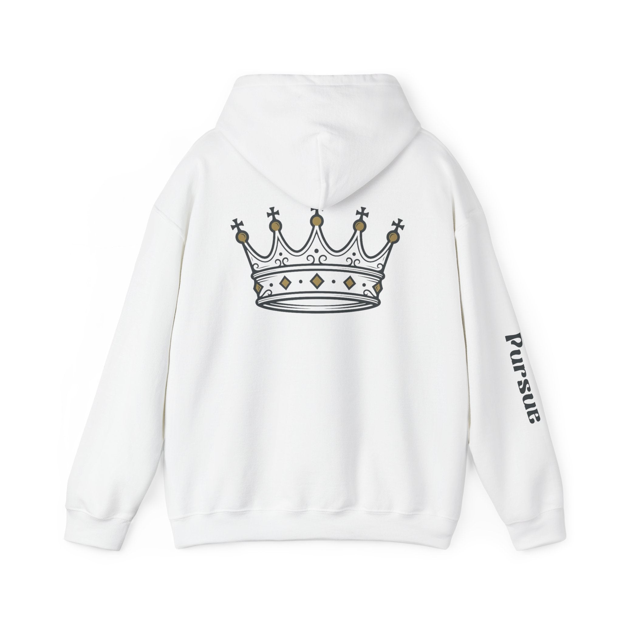 Galatians 4:7 'Heir to the King' Crown Hoodie — Inspirational Christian Graphic Sweatshirt