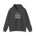 Faith Can Move Mountains Hoodie — Christian Inspirational Mountain Graphic Pullover