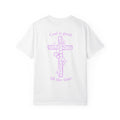 Faith Cross T-Shirt — "God Is Good All The Time" Floral Graphic