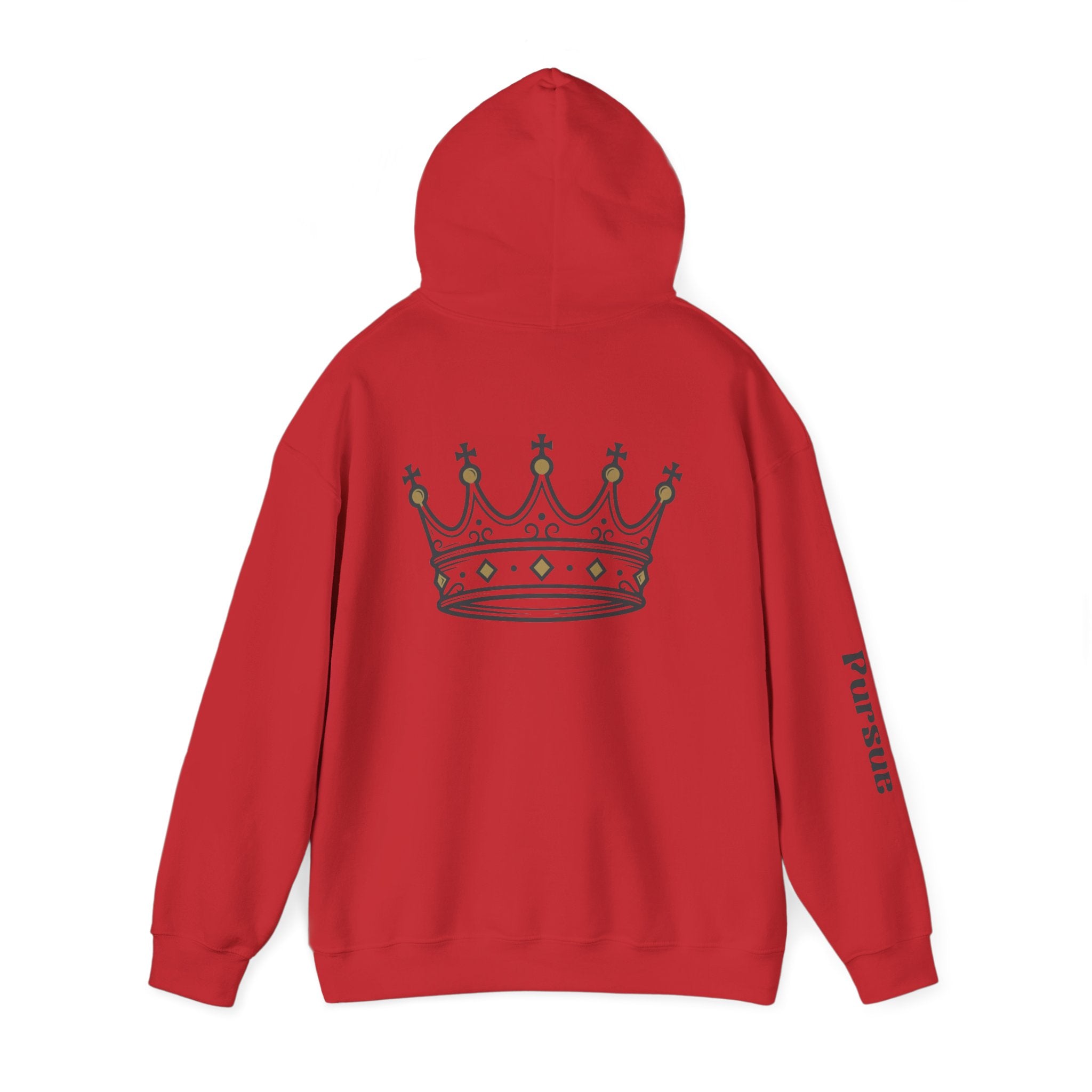 Galatians 4:7 'Heir to the King' Crown Hoodie — Inspirational Christian Graphic Sweatshirt