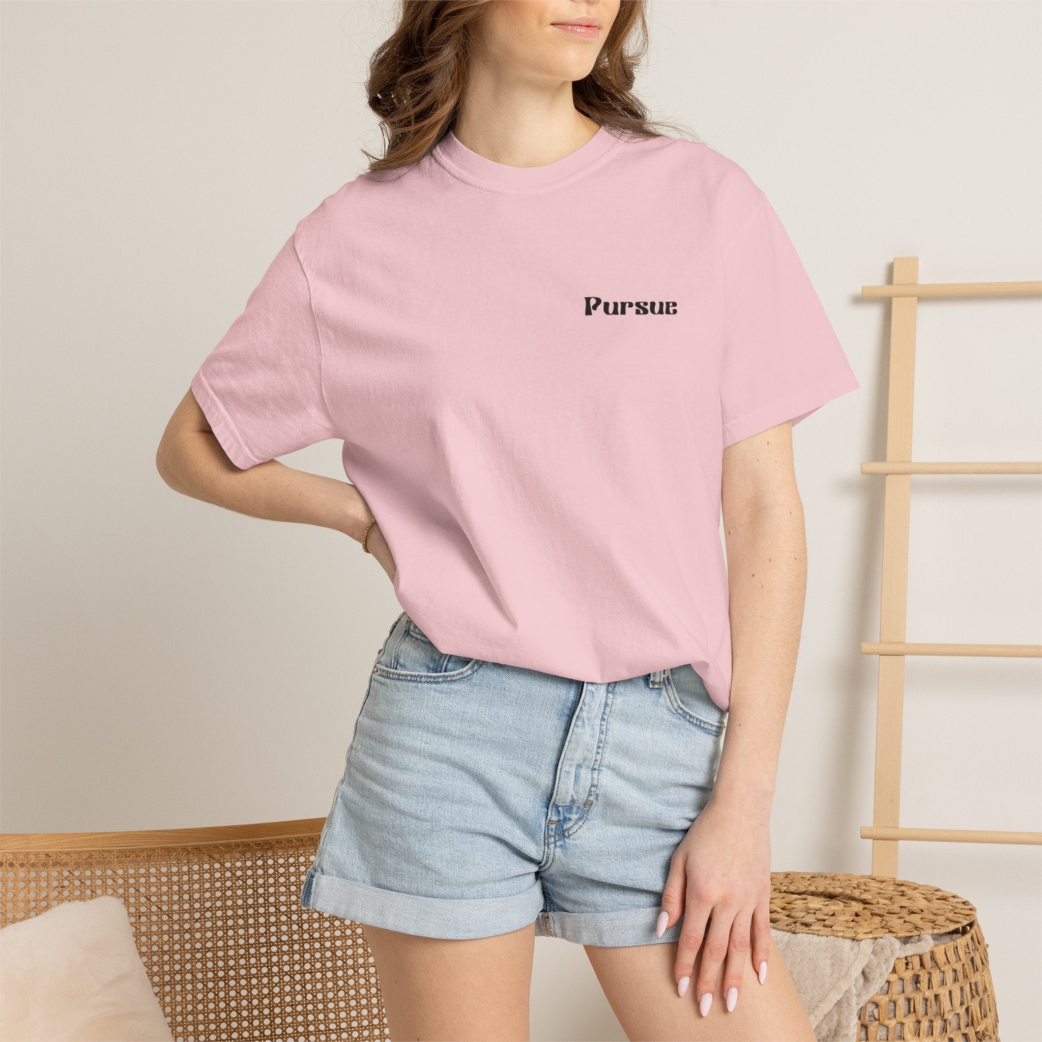 Faith Over Fear T-Shirt — "Faith" Cross Design (Psalm 118:6)