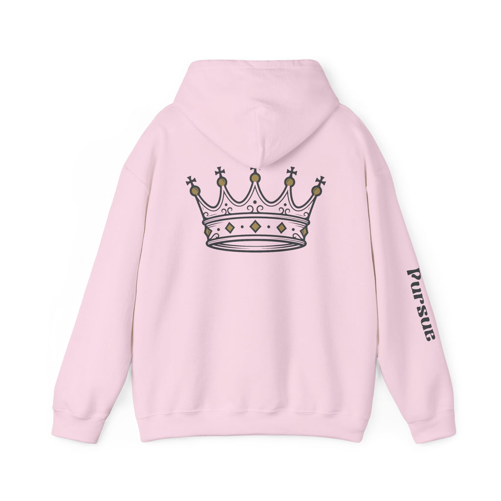 Galatians 4:7 'Heir to the King' Crown Hoodie — Inspirational Christian Graphic Sweatshirt
