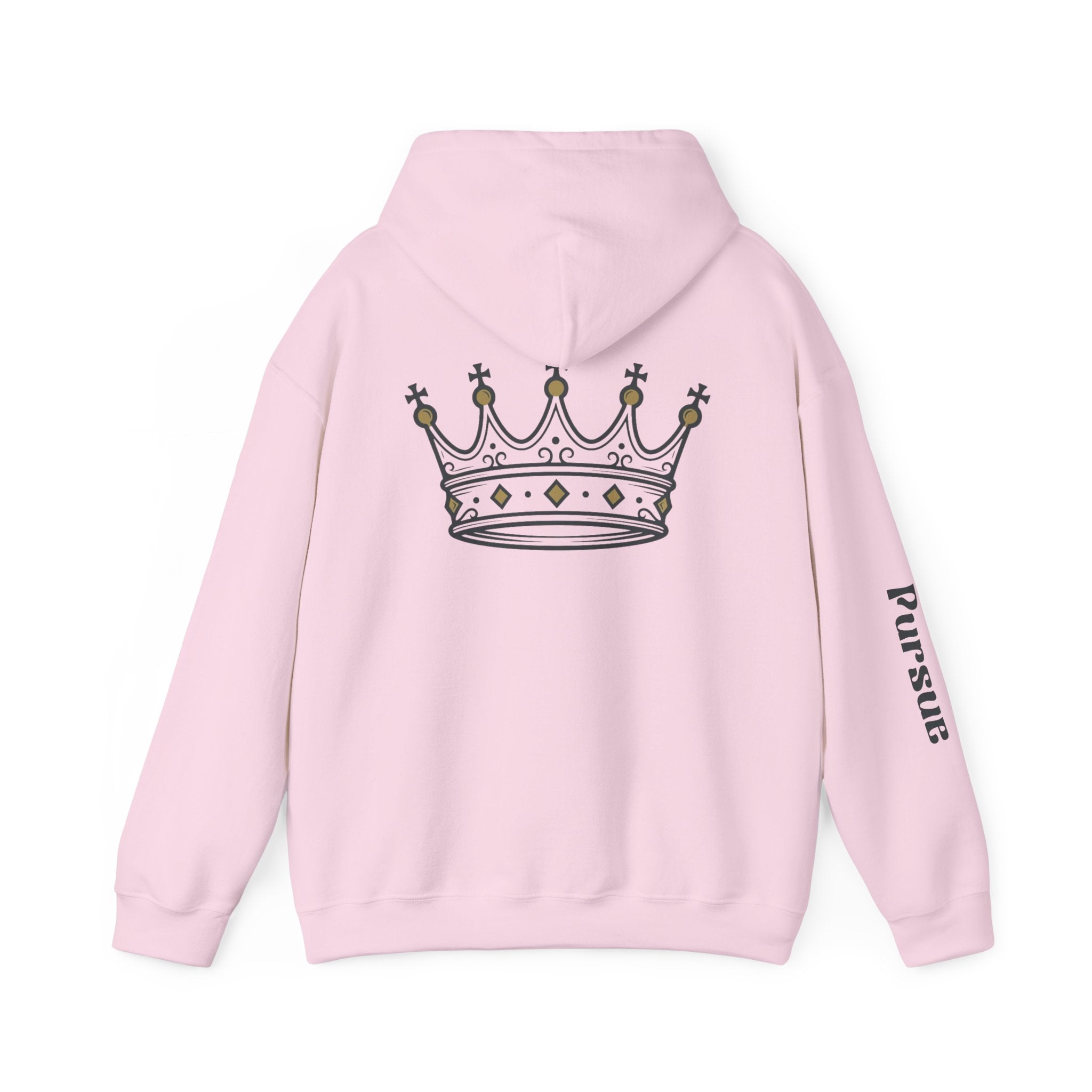 Galatians 4:7 'Heir to the King' Crown Hoodie — Inspirational Christian Graphic Sweatshirt