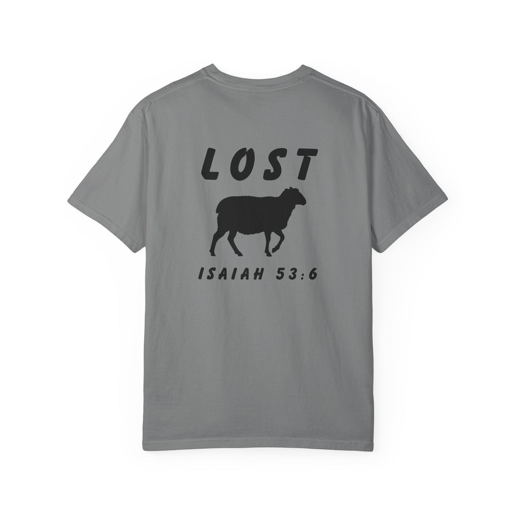Pursue "Lost" Sheep T-Shirt — Isaiah 53:6 Christian Graphic Tee