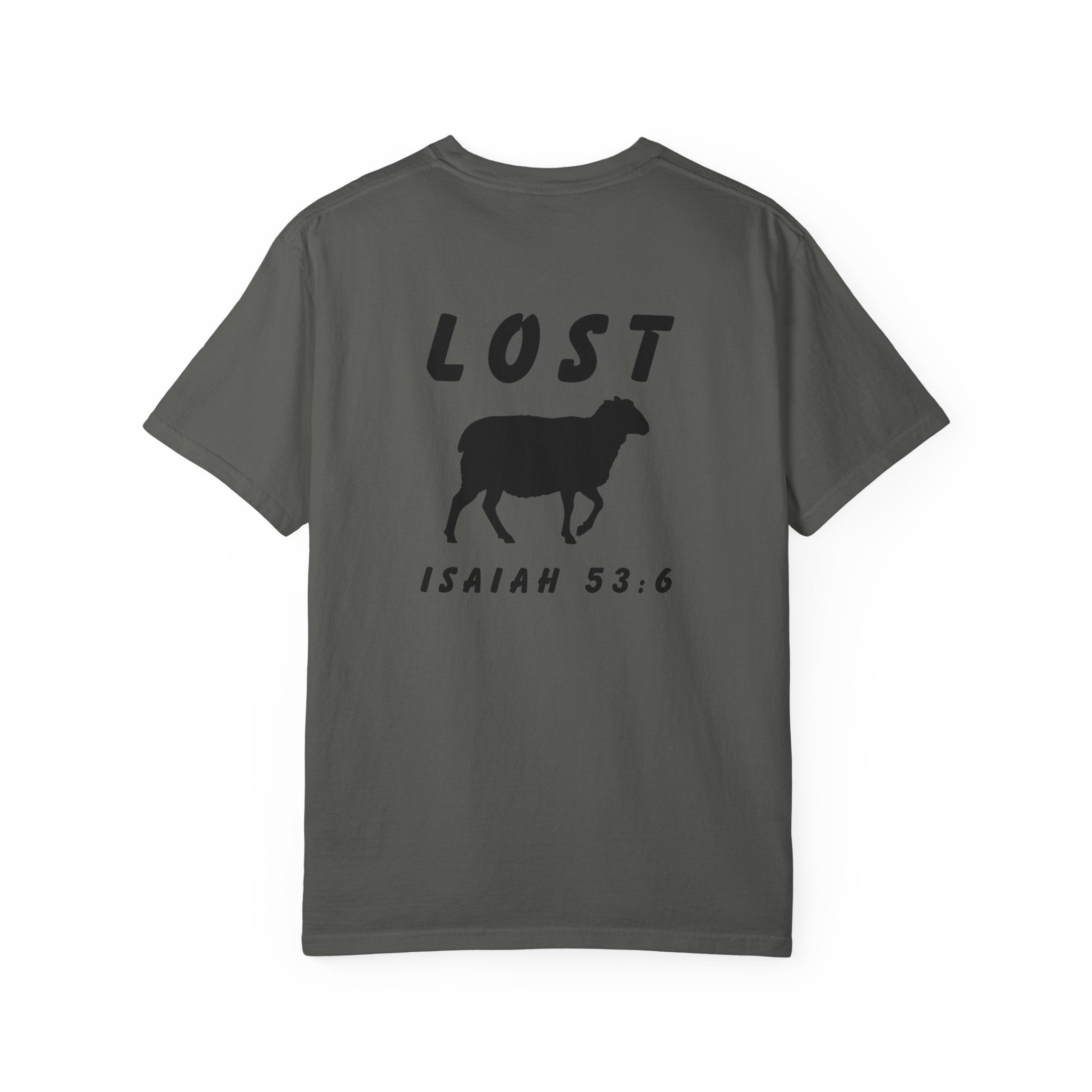 Pursue "Lost" Sheep T-Shirt — Isaiah 53:6 Christian Graphic Tee