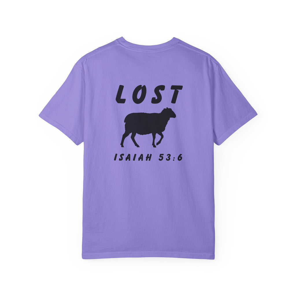 Pursue "Lost" Sheep T-Shirt — Isaiah 53:6 Christian Graphic Tee