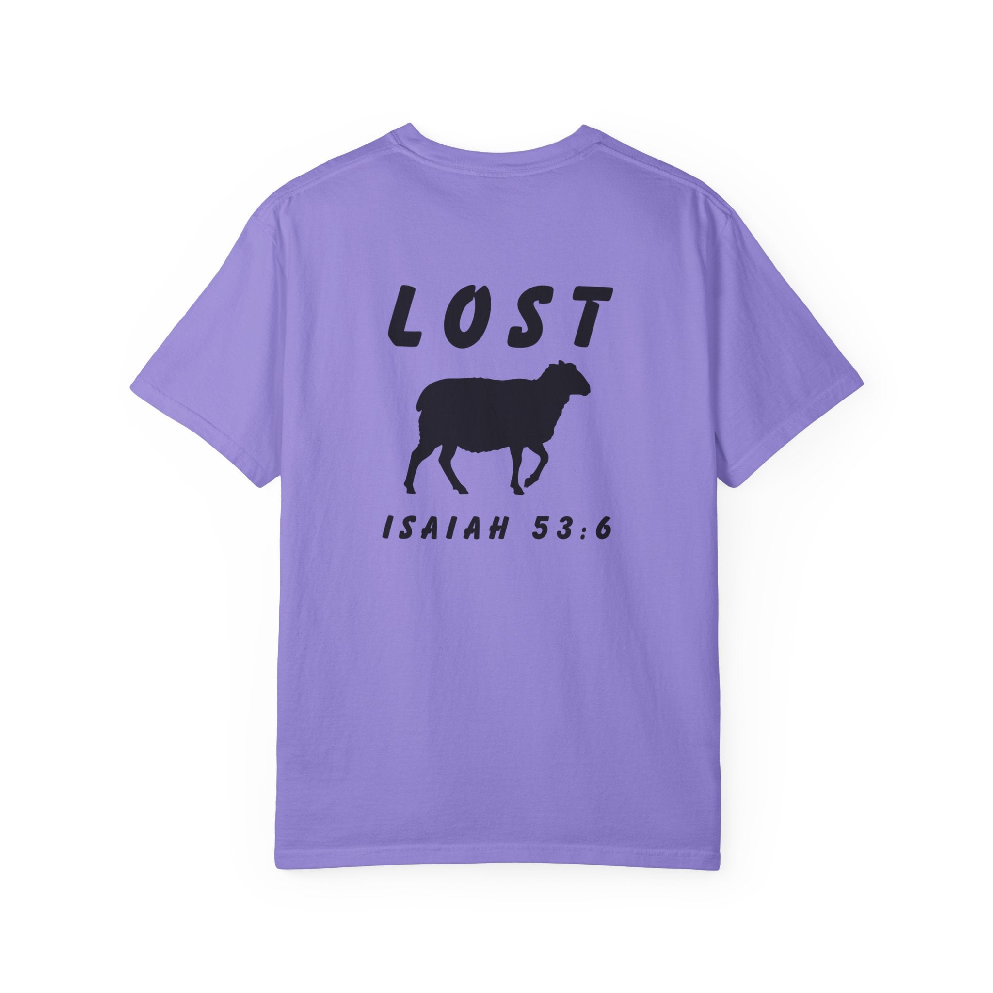 Pursue "Lost" Sheep T-Shirt — Isaiah 53:6 Christian Graphic Tee