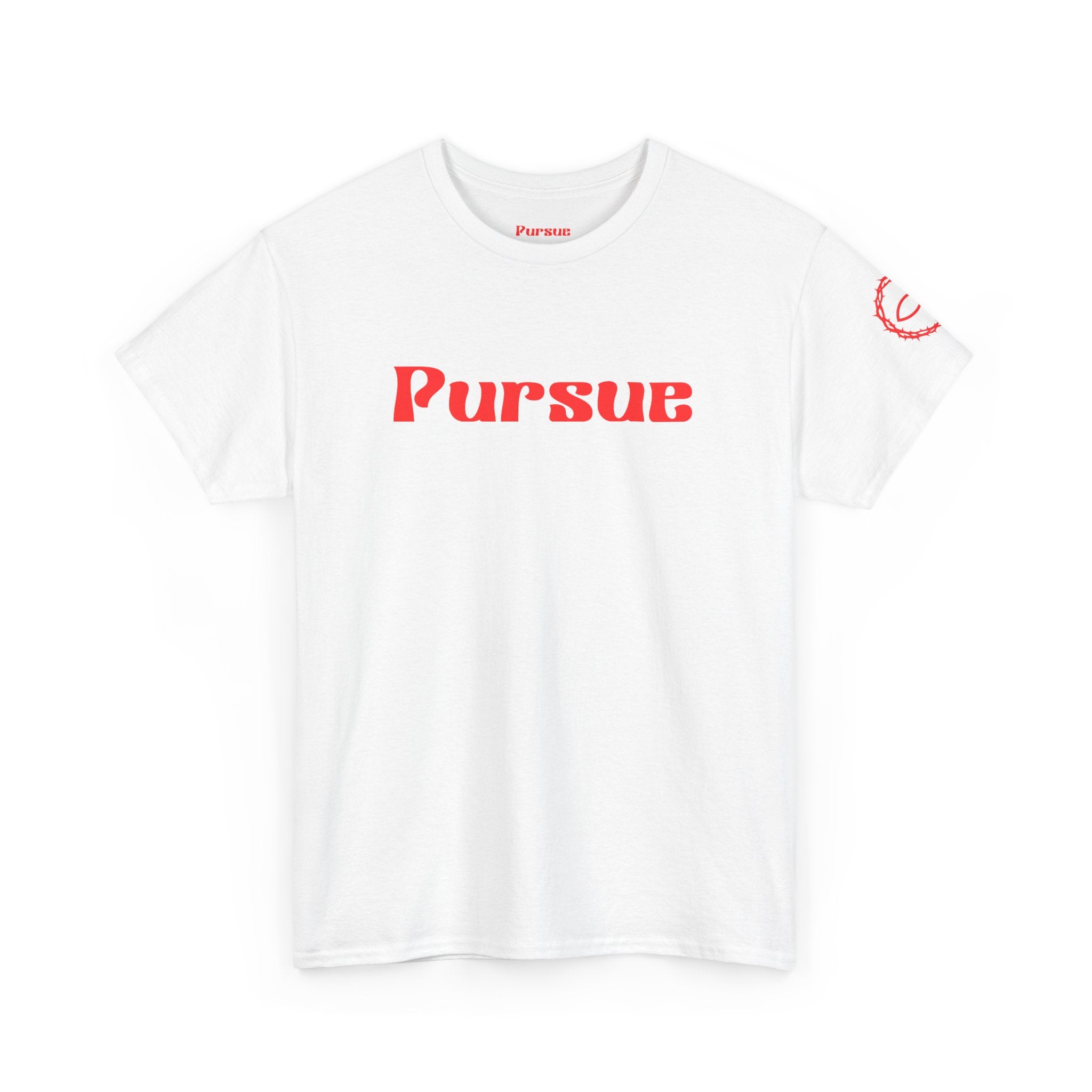 Pursue Logo - Unisex Heavy Cotton Tee