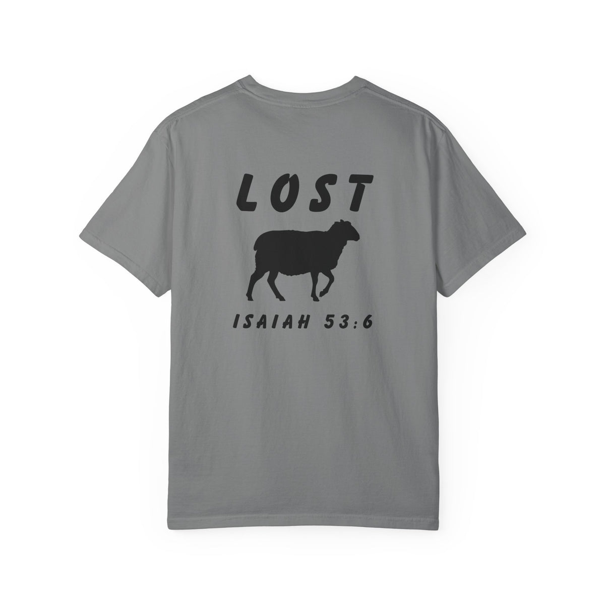 Pursue "Lost" Sheep T-Shirt — Isaiah 53:6 Christian Graphic Tee
