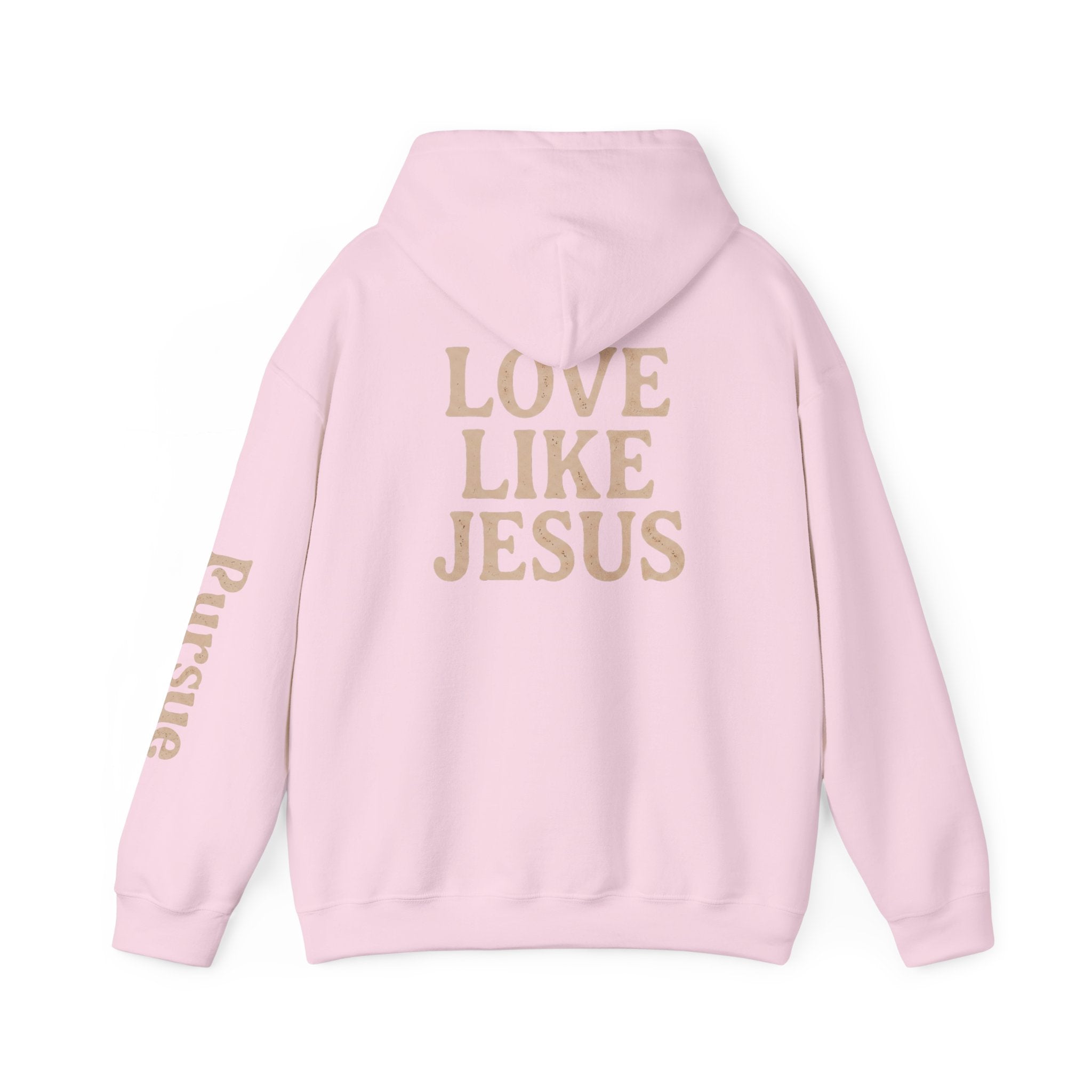 Christian Hoodie — "Love Like Jesus" Cross Pullover