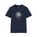 Christian Wave Graphic Tee — "Be Still" Mark 4:39 Inspirational T-Shirt