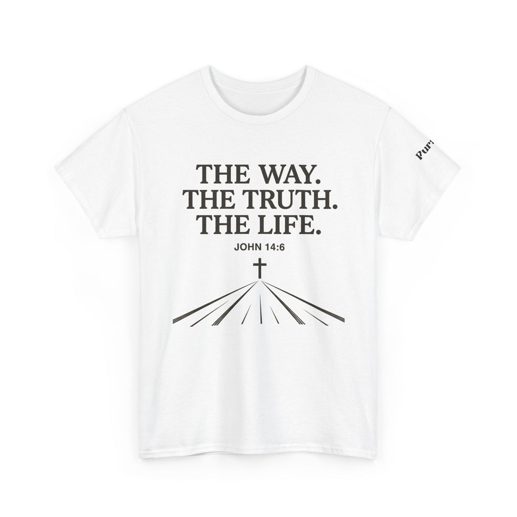 The Way The Truth The Life Tee — John 14:6 Christian Faith T-Shirt